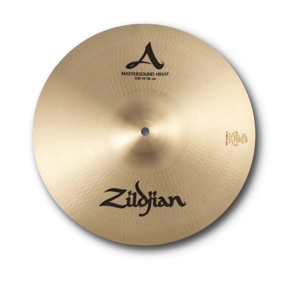 Zildjian Hi Hat Cymbals Zildjian A0123 A Series Mastersound 14-Inch Hi-Hat Cymbal