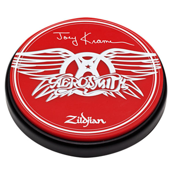 zildjian practice pads & devices zildjian joey kramer 6inch practice pad (aerosmith) - p1206