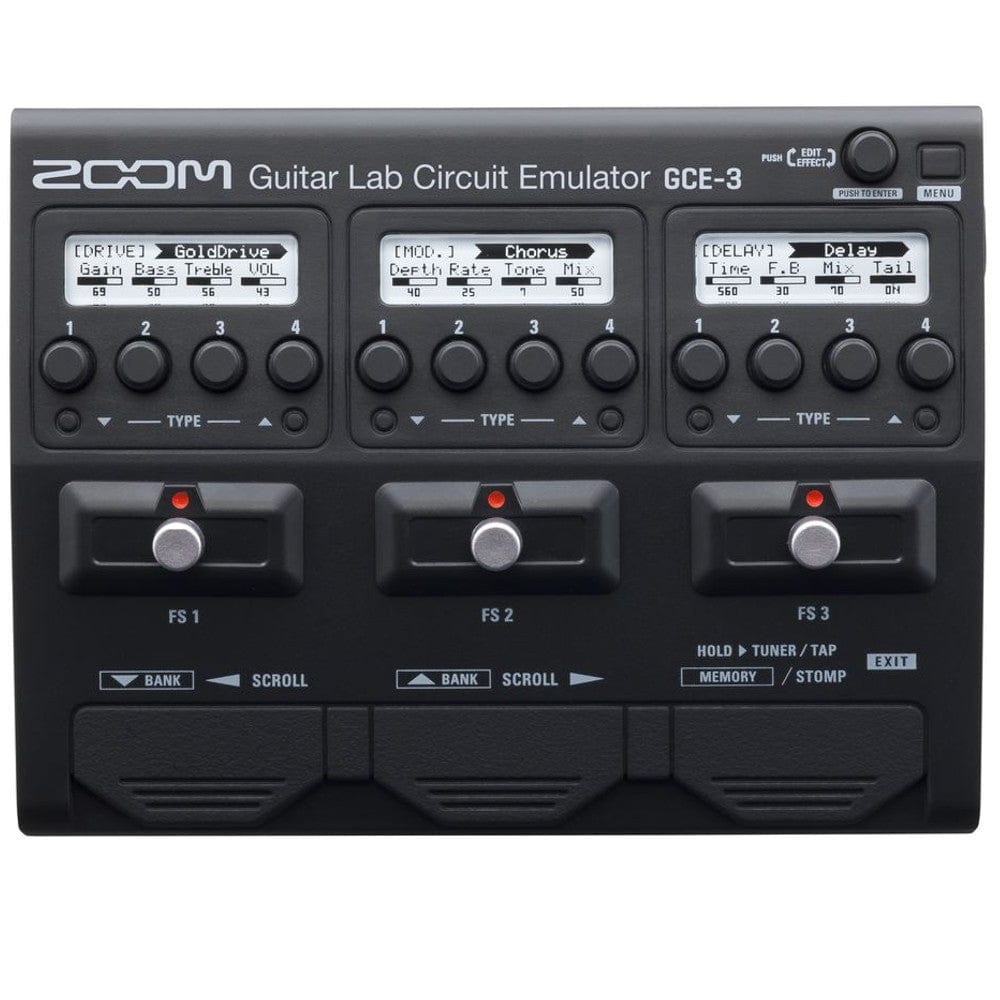 Zoom Audio Interfaces Zoom GCE-3 Guitar Lab Circuit Emulator USB Audio Interface