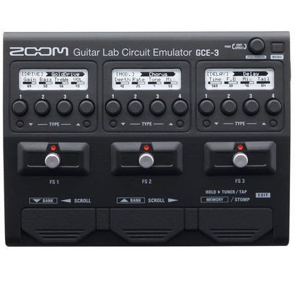 Zoom Audio Interfaces Zoom GCE-3 Guitar Lab Circuit Emulator USB Audio Interface