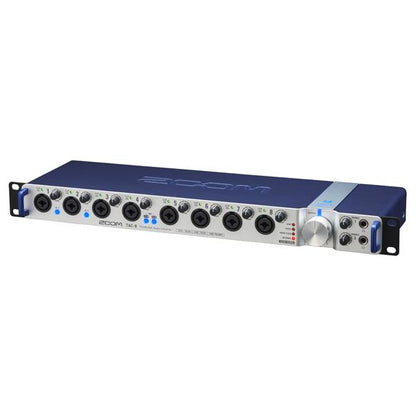zoom audio interfaces zoom tac-8 thunderbolt audio interface