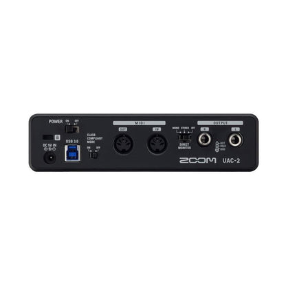 zoom audio interfaces zoom uac-2 usb 3.0 audio interface