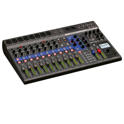 zoom digital mixers zoom l-12 livetrak digital mixer