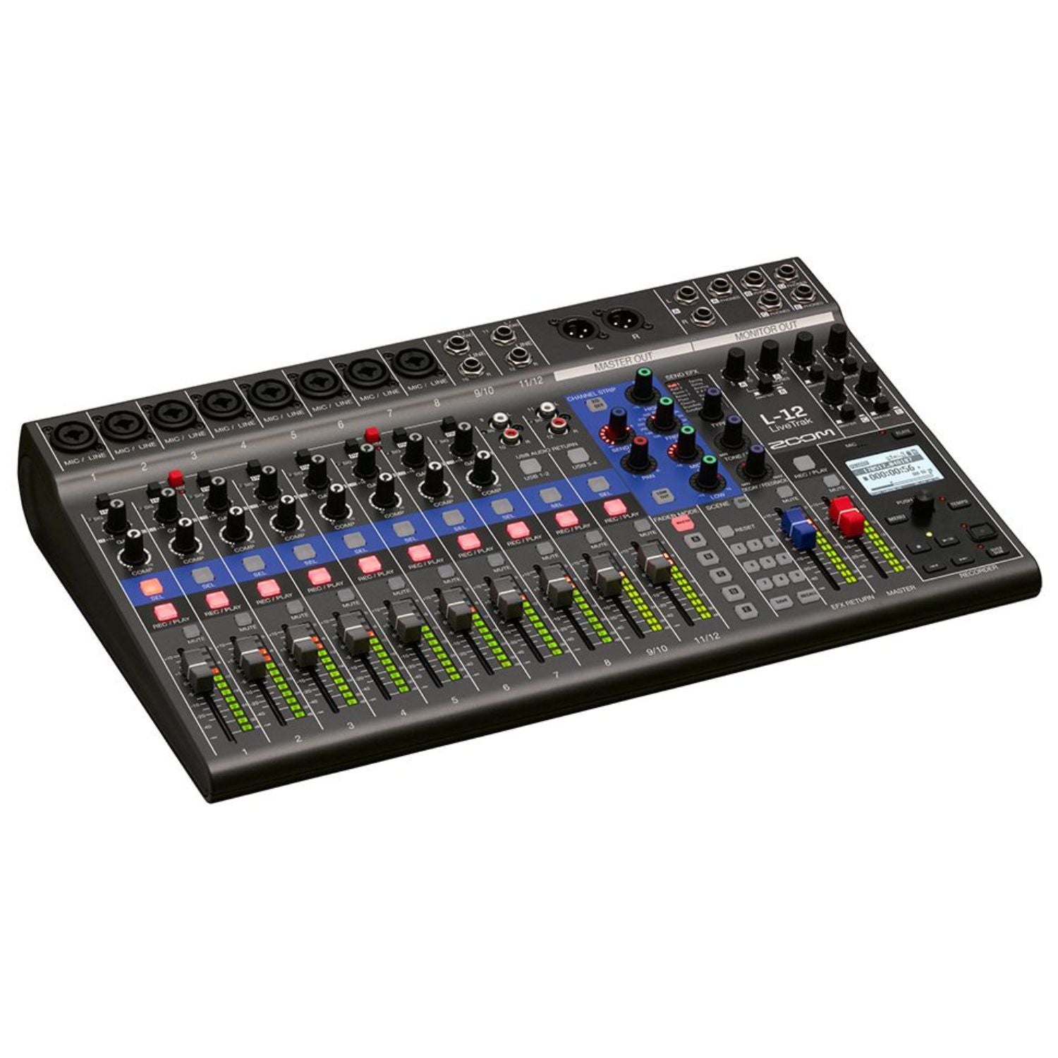 Zoom Digital Mixers Zoom LiveTrak L‑12 12-Channel Digital Mixer
