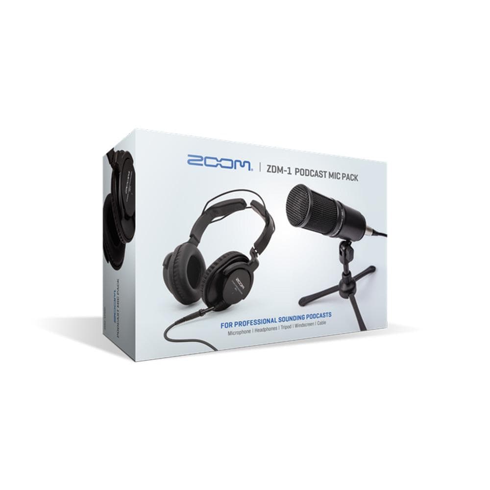 Zoom ZDM 1PMP for Professional Sounding Podcasts Mic Pack