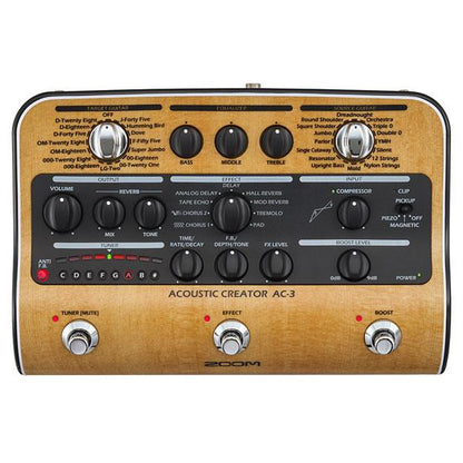 Zoom Effect Pedals Zoom AC-3 Acoustic Creator Effect Pedal