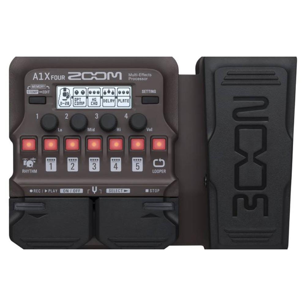 zoom guitar processors zoom a1x four acoustic multi effects processor