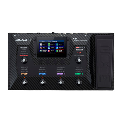Zoom Guitar Processors Zoom G6 Multi Effects Guitar Processor