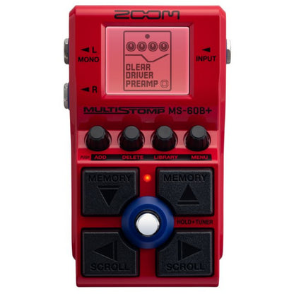 Zoom Multi-Effects Pedals Zoom MS60B+ Multi Stom Guitar Pedal