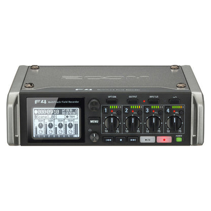 zoom multitrack recorders zoom f4 multi track field recorder