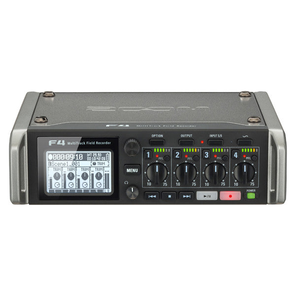 zoom multitrack recorders zoom f4 multi track field recorder