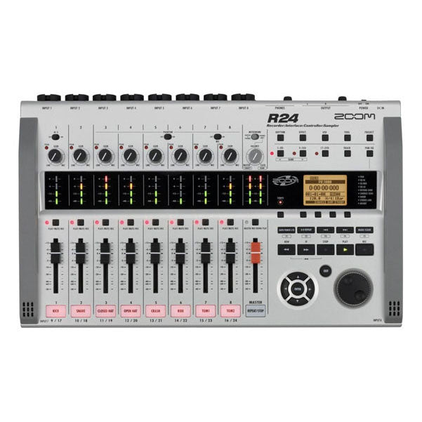 Zoom Multitrack Recorders Zoom R24 Multi-Track Recorder Controller