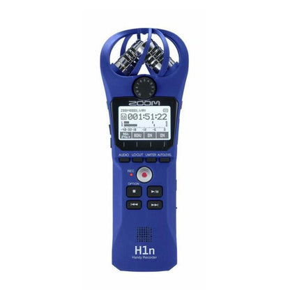 Zoom Portable Field Recorders Blue Zoom H1N Handy Portable Digital Audio Recorder