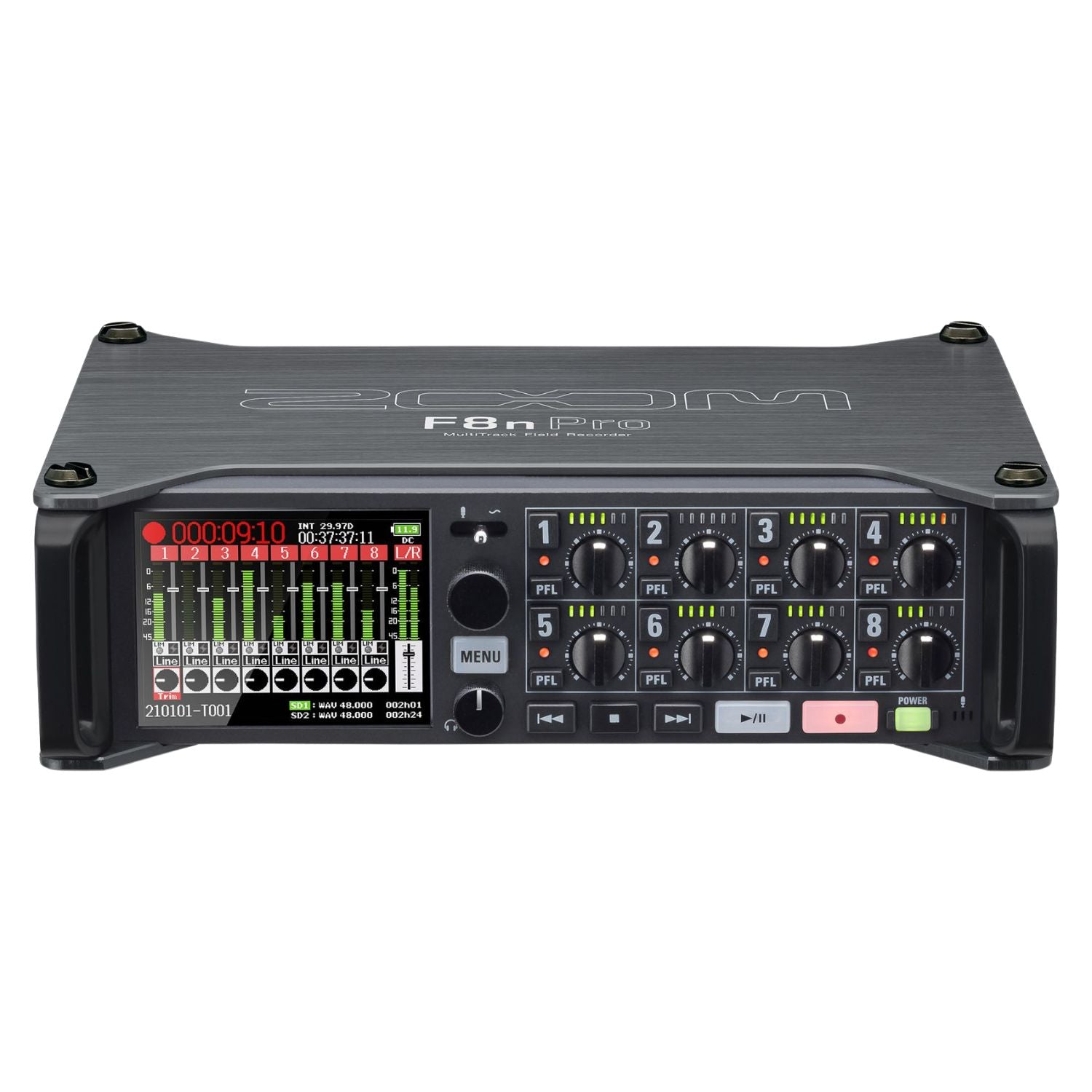 Zoom Portable Field Recorders Zoom F-8N PRO with 32-Bit Float Recording