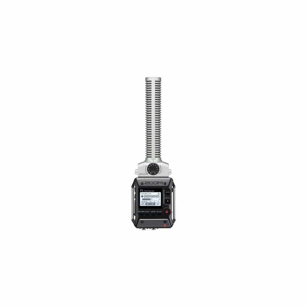 zoom portable field recorders zoom f1-sp 2-input / 2-track portable field recorders with shotgun microphone
