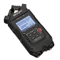 Zoom Portable Field Recorders Zoom H4N Pro Portable Handy Recorder with Onboard X/Y Mic Capsule- Black