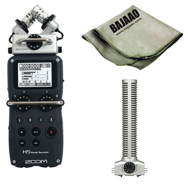zoom portable field recorders zoom h5 handy recorder videography bundle