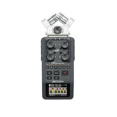 Zoom Portable Field Recorders Zoom H6 Handheld Portable Audio Recorder w/ Interchangeable Microphone