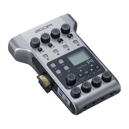 Zoom Portable Field Recorders Zoom Podtrak P4 Podcast Recorder