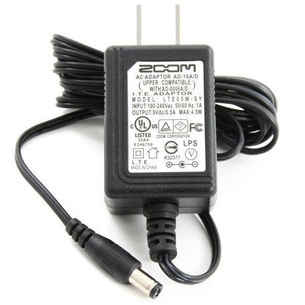 Zoom Power Supplies Zoom 9V AD16 PSU Power Supply For Effect Pedals