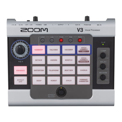 Zoom Voice Processors Zoom V3 Vocal Processor