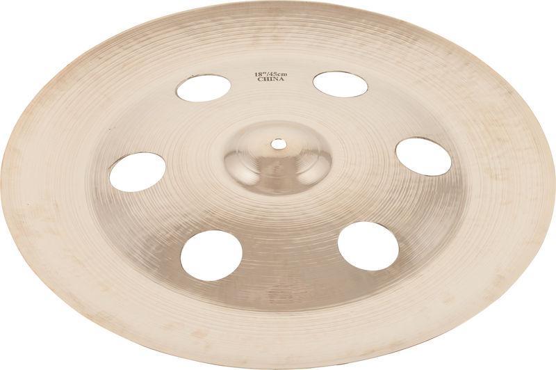 zultan china cymbals zultan 18inch rock beat china holey