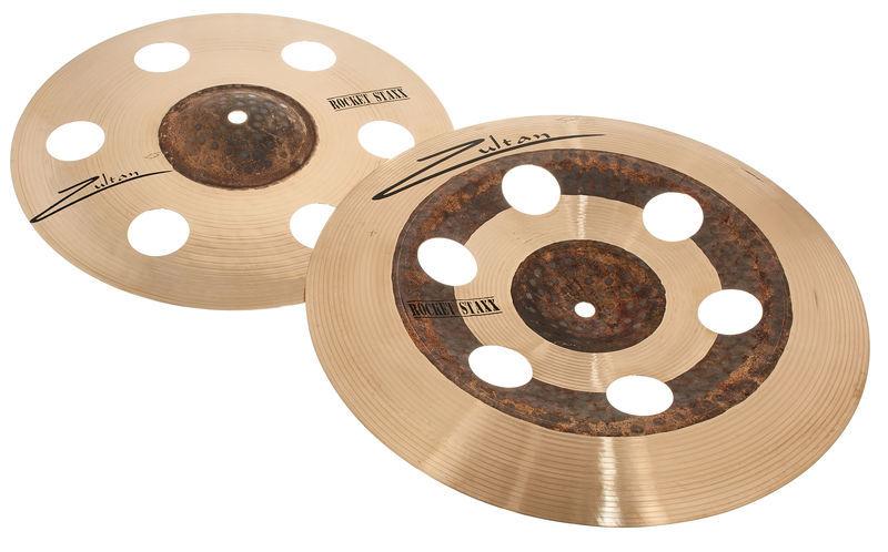 zultan crash cymbals zultan 12inch/14inch rocket staxx