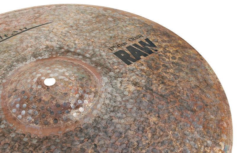 zultan crash cymbals zultan 17inch raw crash