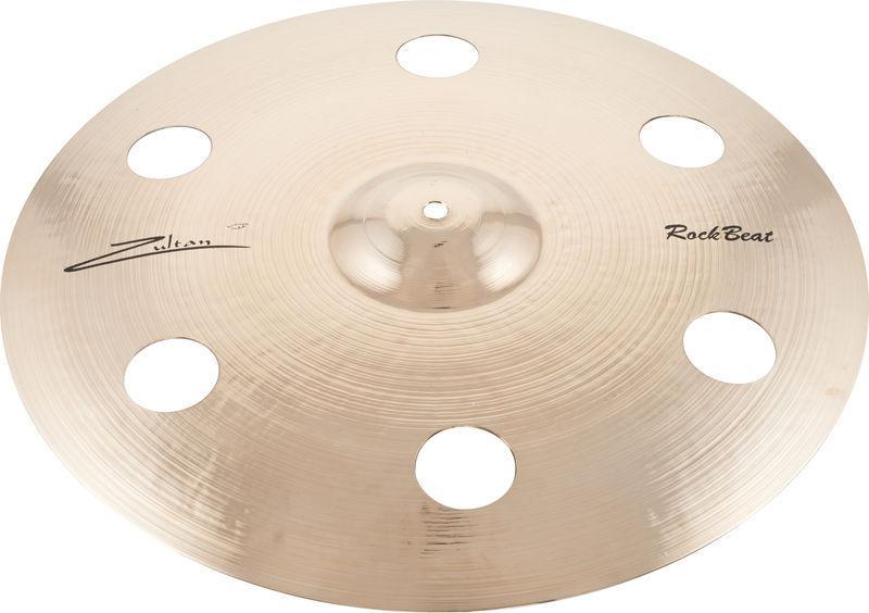 zultan crash cymbals zultan 18inch rock beat crash holey