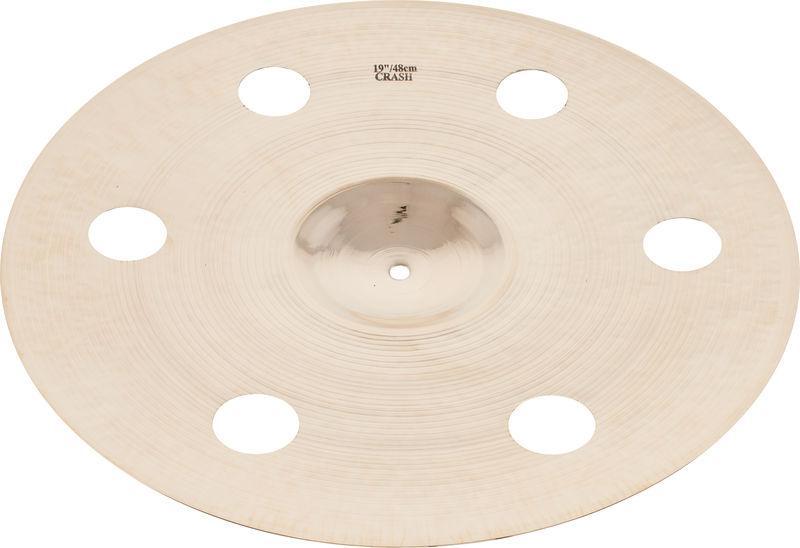 zultan crash cymbals zultan 19inch rock beat crash holey