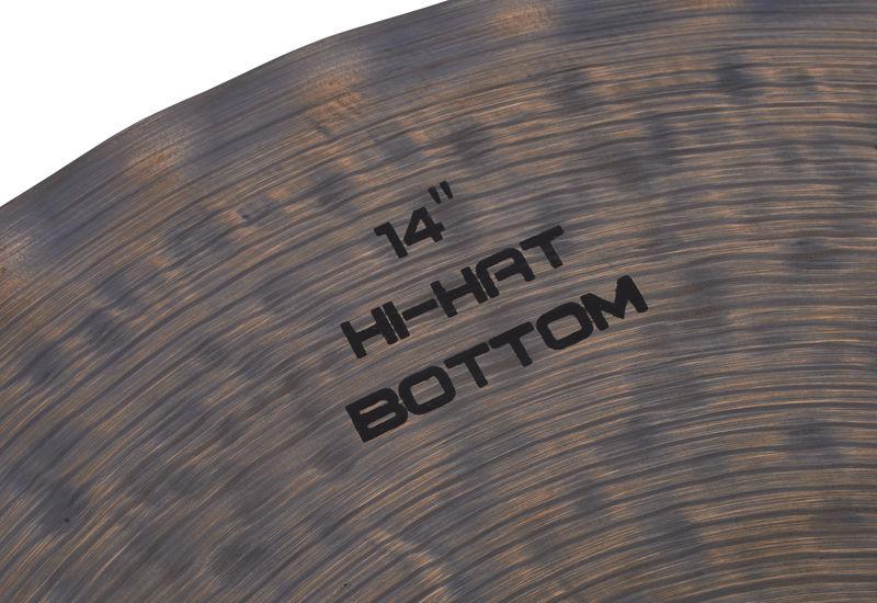 zultan hi hat cymbals zultan 14inch hi-hat inchdalgeinch dark matter