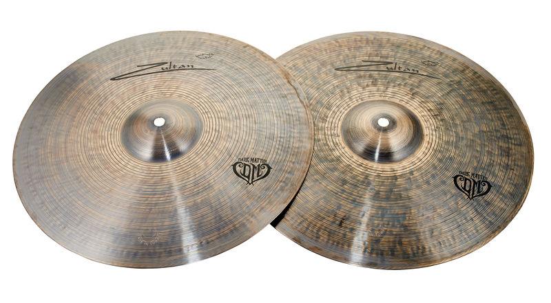 zultan hi hat cymbals zultan 15inch hi-hat dark matter