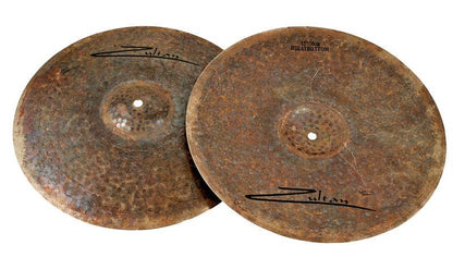 zultan hi hat cymbals zultan 15inch raw hi-hat