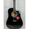 Fender Electro Acoustic Guitars Fender SA105CE Electro - Acoustic Guitar - Black - Open Box B Stock