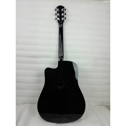 Fender Electro Acoustic Guitars Fender SA105CE Electro - Acoustic Guitar - Black - Open Box B Stock