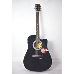 Fender Electro Acoustic Guitars 202101539582 Fender SA105CE Electro - Acoustic Guitar - Black - Open Box B Stock