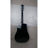 Fender Electro Acoustic Guitars Fender SA105CE Electro - Acoustic Guitar - Black - Open Box B Stock