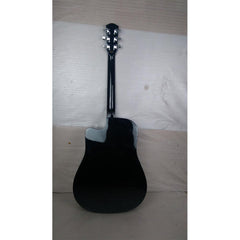 Fender Electro Acoustic Guitars Fender SA105CE Electro - Acoustic Guitar - Black - Open Box B Stock