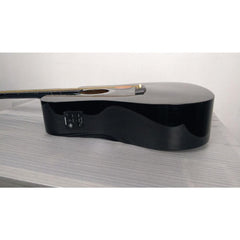 Fender Electro Acoustic Guitars Fender SA105CE Electro - Acoustic Guitar - Black - Open Box B Stock