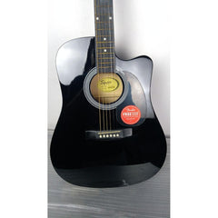 Fender Electro Acoustic Guitars Fender SA105CE Electro - Acoustic Guitar - Black - Open Box B Stock