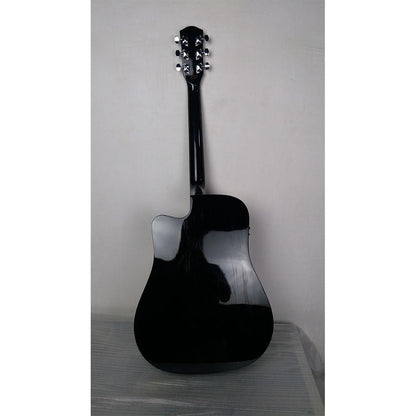 Fender Electro Acoustic Guitars Fender SA105CE Electro - Acoustic Guitar - Black - Open Box B Stock