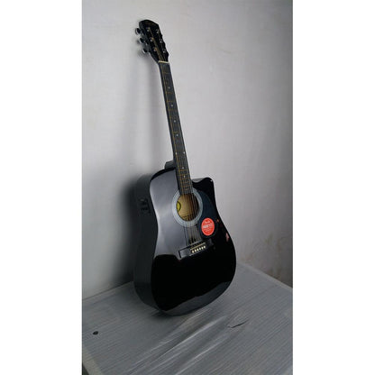 Fender Electro Acoustic Guitars 202101566993 Fender SA105CE Electro - Acoustic Guitar - Black - Open Box B Stock