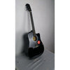 Fender Electro Acoustic Guitars 202101566993 Fender SA105CE Electro - Acoustic Guitar - Black - Open Box B Stock