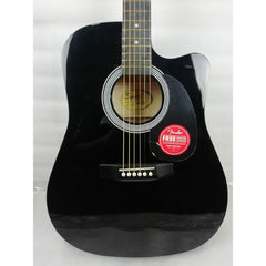 Fender Electro Acoustic Guitars Fender SA105CE Electro - Acoustic Guitar - Black - Open Box B Stock
