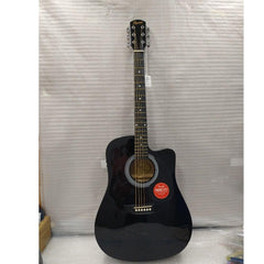 Fender Electro Acoustic Guitars 202101580026 Fender SA105CE Electro - Acoustic Guitar - Black - Open Box B Stock