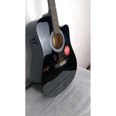 Fender Electro Acoustic Guitars Fender SA105CE Electro - Acoustic Guitar - Black - Open Box B Stock