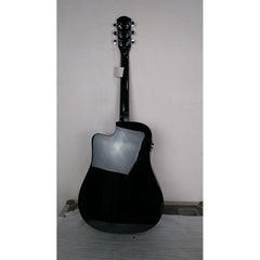 Fender Electro Acoustic Guitars Fender SA105CE Electro - Acoustic Guitar - Black - Open Box B Stock