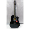 Fender Electro Acoustic Guitars Fender SA105CE Electro - Acoustic Guitar - Black - Open Box B Stock