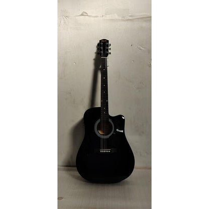 Fender Electro Acoustic Guitars 202101653639 Fender SA105CE Electro - Acoustic Guitar - Black - Open Box B Stock