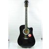 Fender Electro Acoustic Guitars 202101653661 Fender SA105CE Electro - Acoustic Guitar - Black - Open Box B Stock